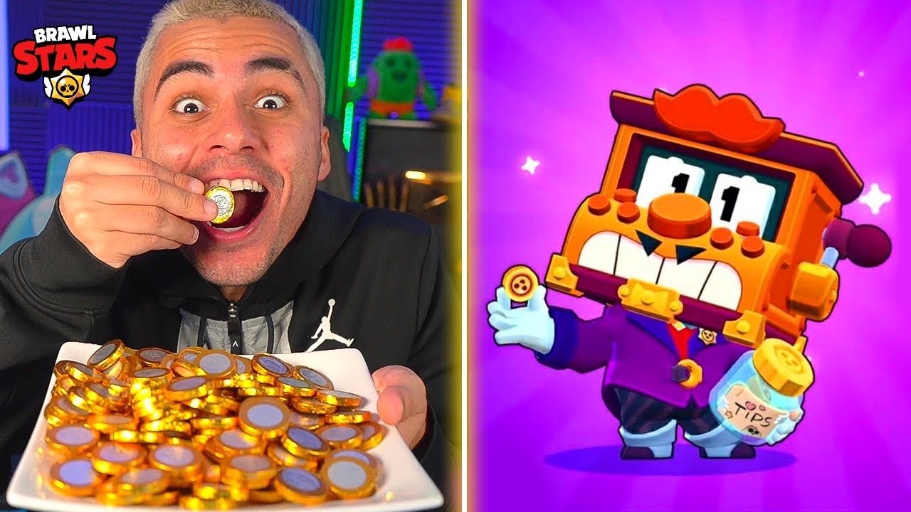 VOU COMER MOEDAS DE OURO ATÉ LIBERAR O GRIFF NO BRAWL STARS