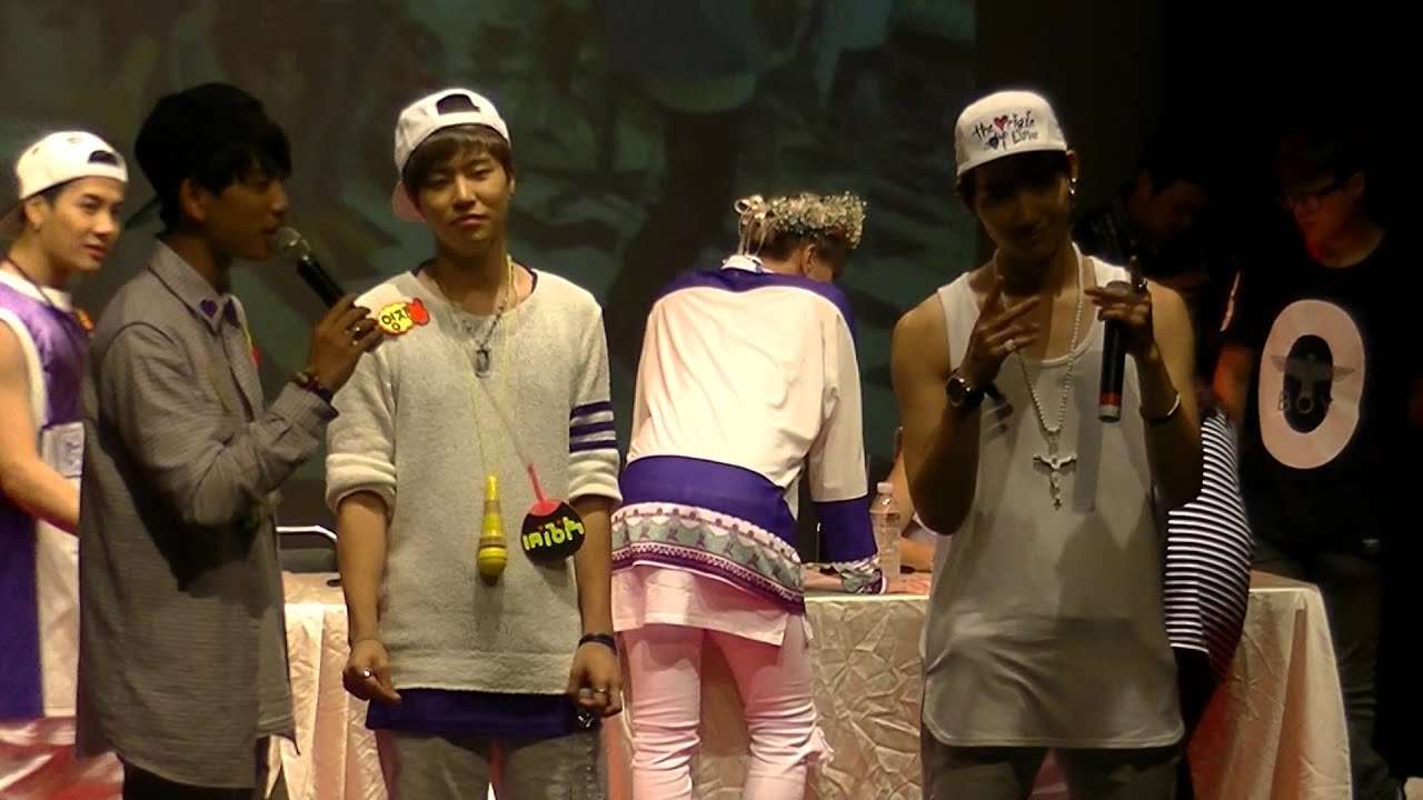 140725 GOT7 Fansign at Sinchon Ending 2