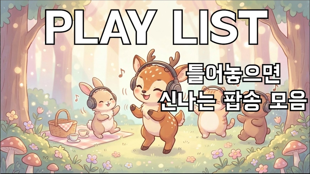🎧 𝗽𝗹𝗮𝘆𝗹𝗶𝘀𝘁 “틀어놓기 좋은 신나는 팝송 모음(20곡수록, 2시간)