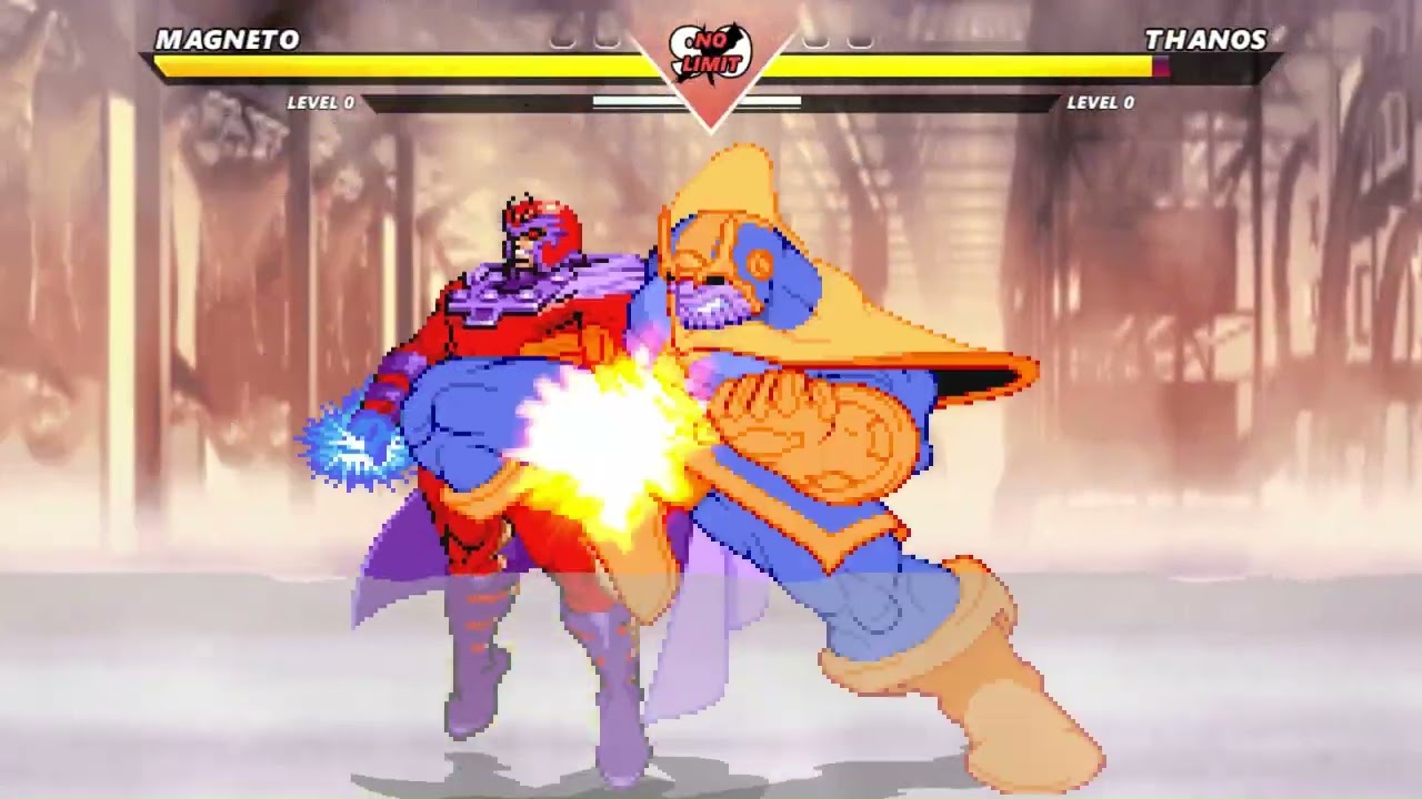 MAGNETO vs THANOS  💥  EPIC MvC BATTLE