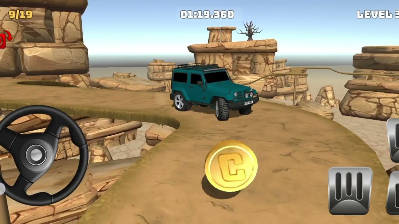 Thar car Hil road Driving Game Play Video|| MS MEDIA WORLD || 