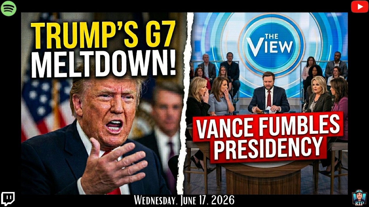 Trump&rsquo;s G7 Meltdown & Vance Fumbles Presidency