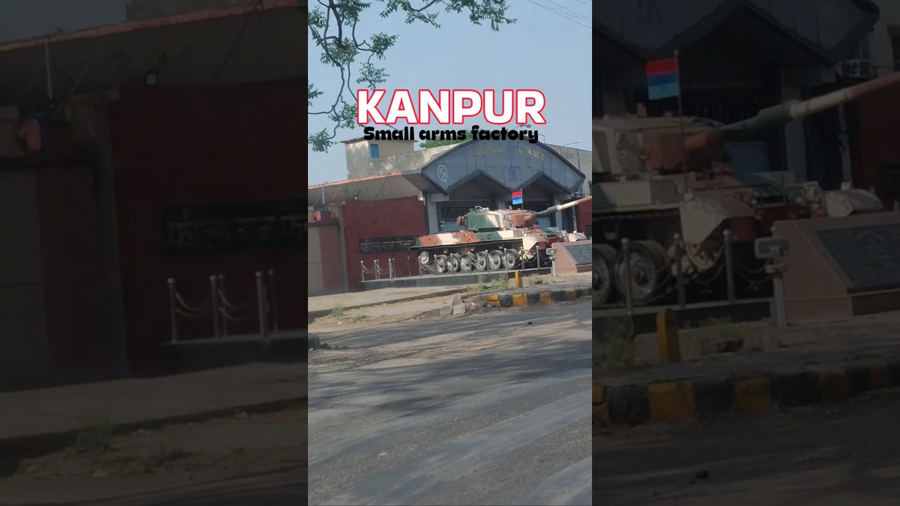 🔥 You won&rsquo;t believe this place exists in Kanpur 🇮🇳 | Small Arms Factory #Shorts