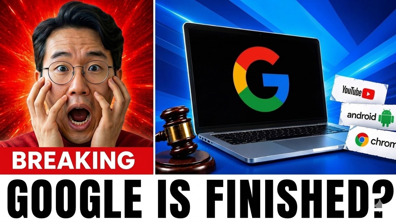 Google IN CHAOS As US Courts Move To RIP It Apart &mdash; The First Big Tech Breakup In DECADES