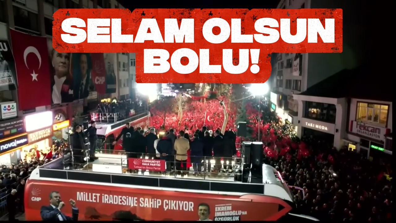 SELAM OLSUN BOLU’YA!