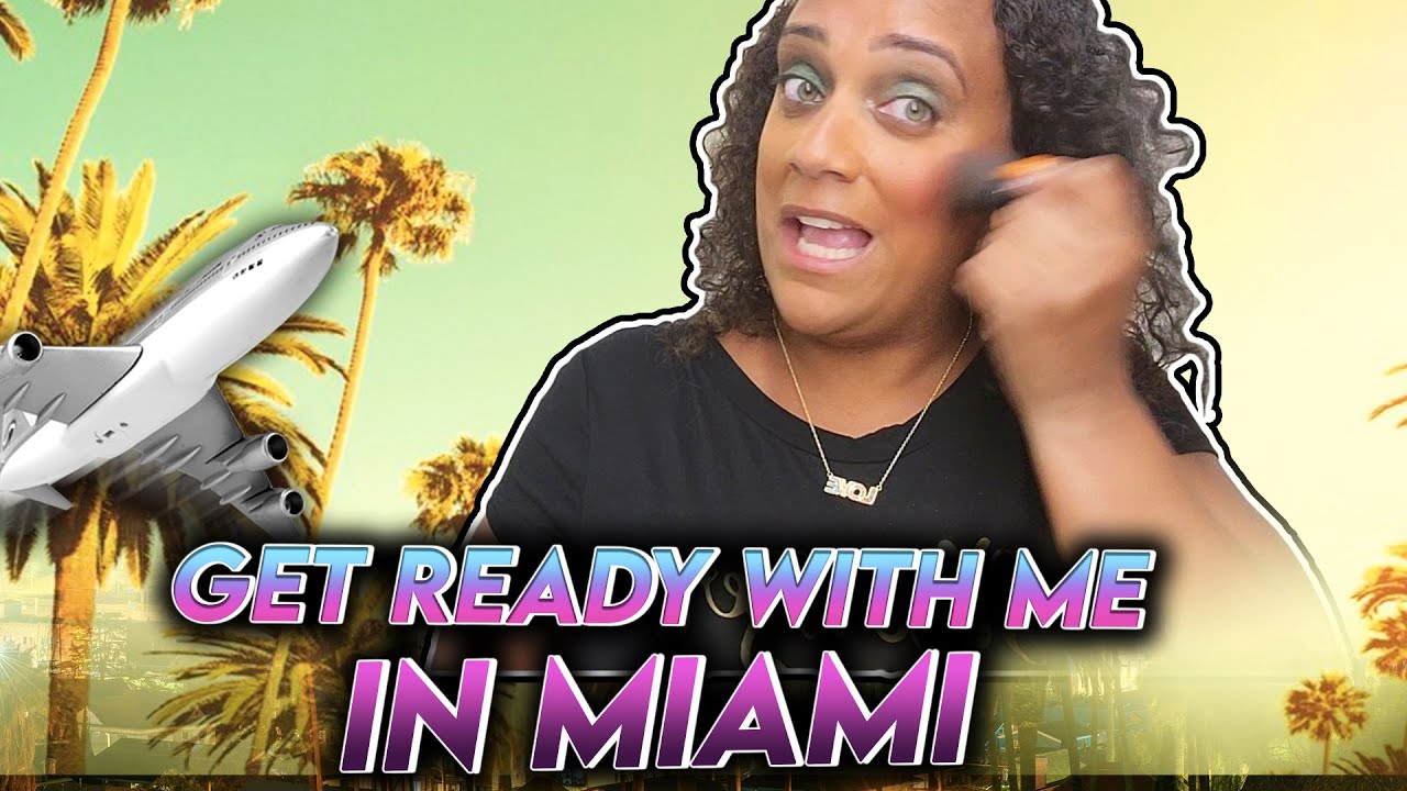 Get Ready With Me | Hair & MakeUp Routine | Dinner in Miami