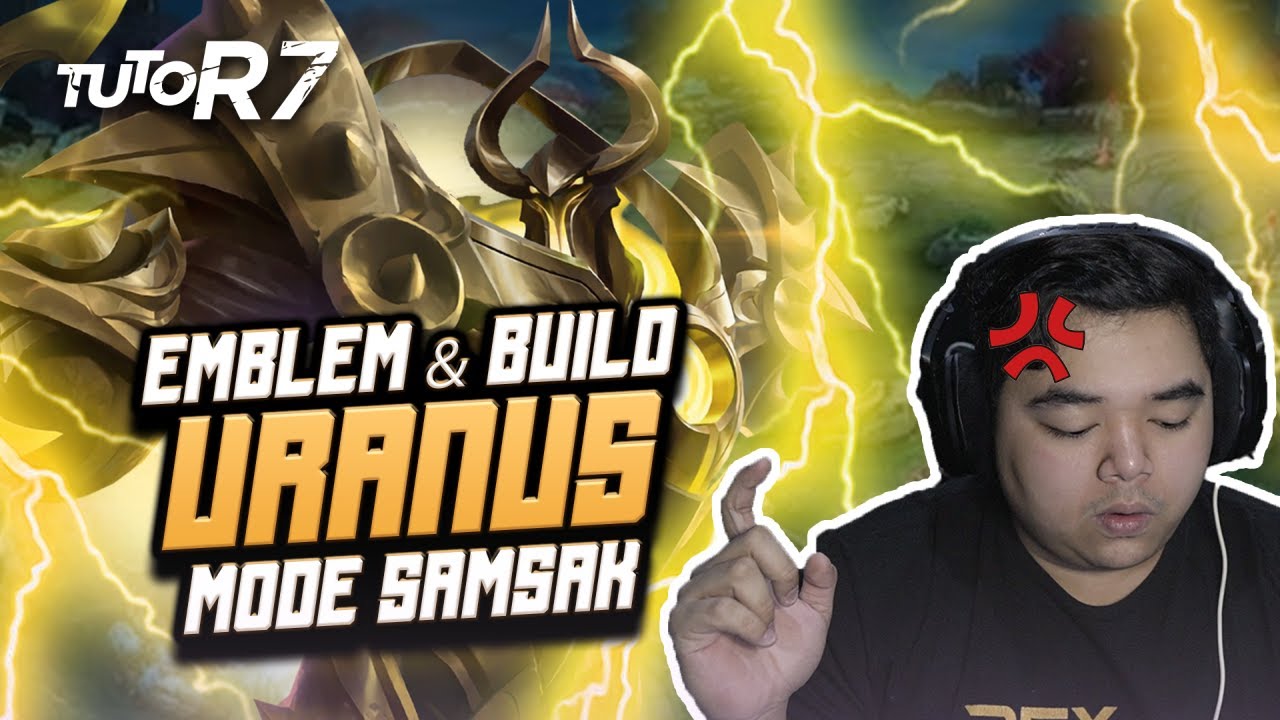 TUTORIAL TEMBOK BERJALAN TERLENGKAP !! URANUS EMBLEM & BUILD SAMSAK !! MUSUH AUTO KESEL !! #TUTOR7