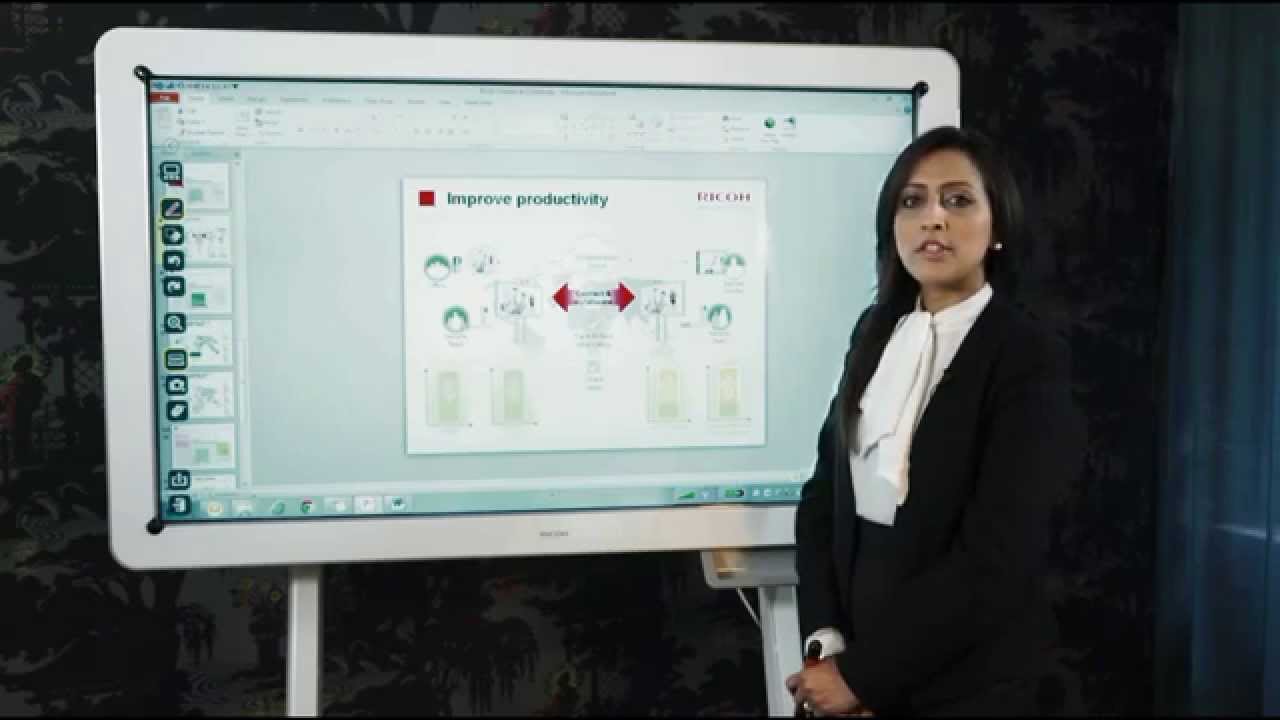 Ricoh IWB D5510 Product Demonstration