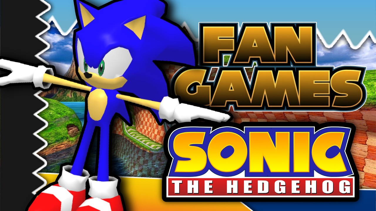 Playing A 17 Year Old Sonic 3D Fan Game & Sonic Mods