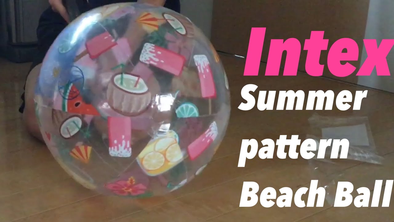Intex summer pattern BeachBall