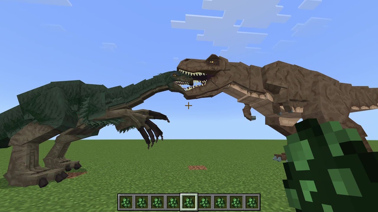 Jurassic World Rebirth V2 in Minecraft || All dinosaurs