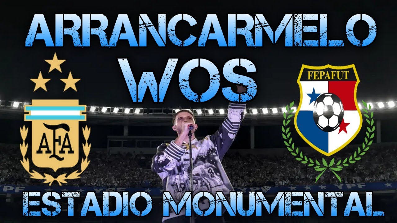 WOS - ARRANCARMELO en VIVO en el Estadio Monumental (Festejo Argentina Campeón Mundial Qatar 2022)