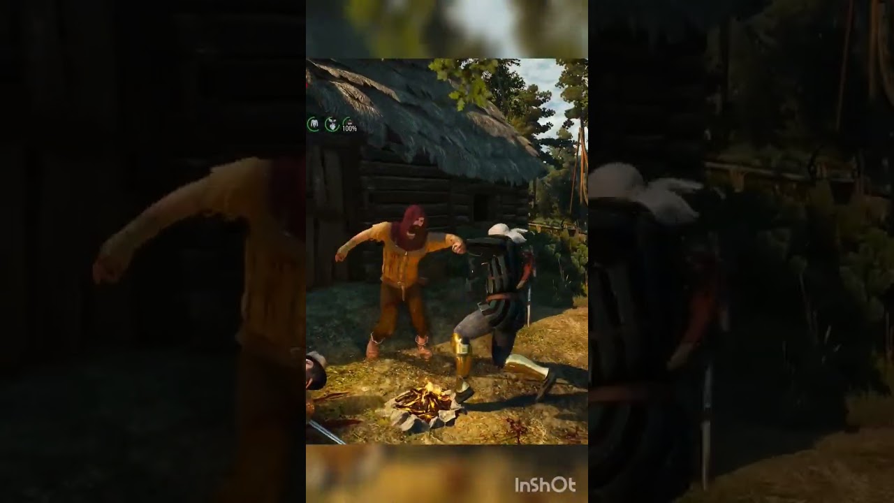 The Witcher 3 Brutal finishers #thewitcher3