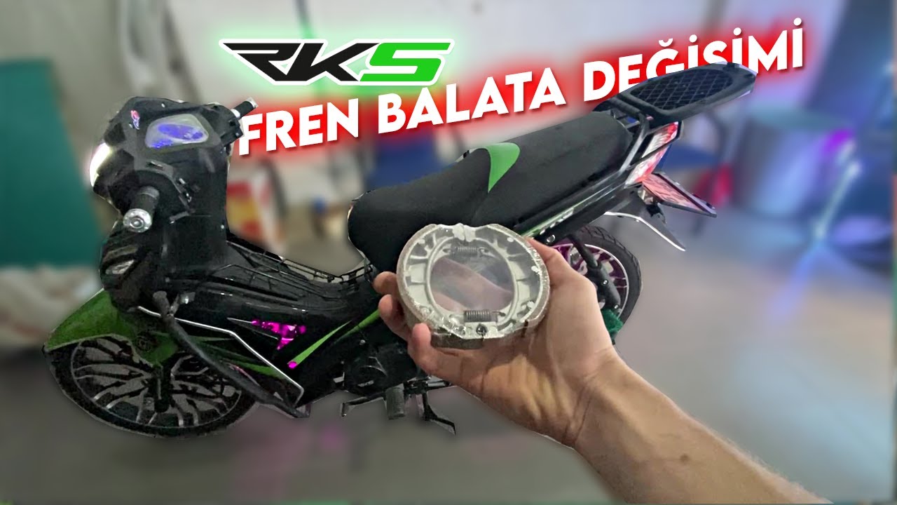 Rks sniper arka balata değişimi | kampana  cup 50cc