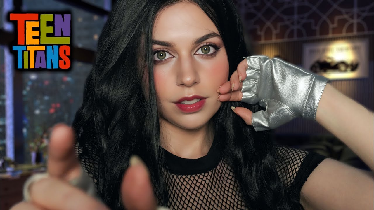 ASMR 🖤 Blackfire Plays w/ Your Hair 💆🏻‍♀️ Soothing Scalp Massage and Haircut ✂️ Teen Titans Roleplay