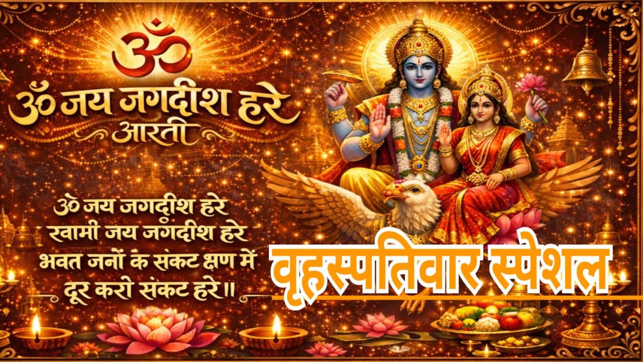 ॐ जय जगदीश हरे आरती।। Om jai jagdish hare aarti ।। Vishu ji aarti।। विष्णु जी की आरती।।