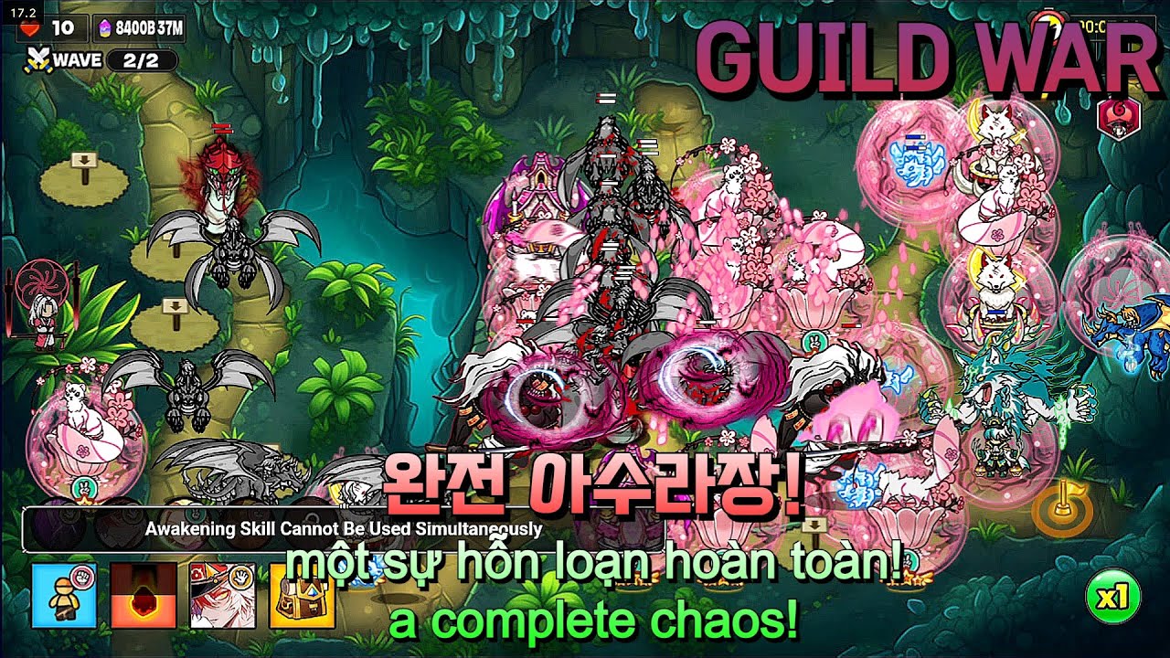 골드 타워 디펜스. 길드 전쟁 (Gold Tower Defence. Guild War/Chiến tranh bang hội)