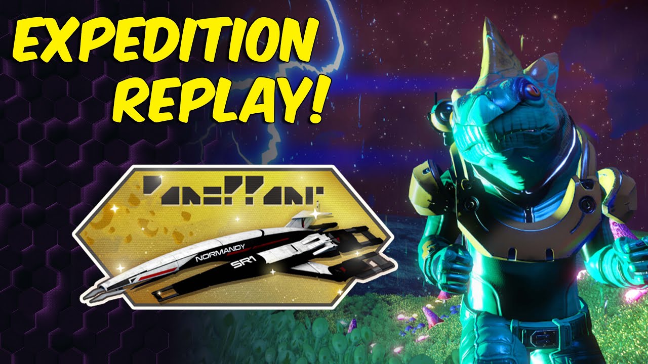 Beachhead Expedition Replay Stream! No Man's Sky Replay Expedition