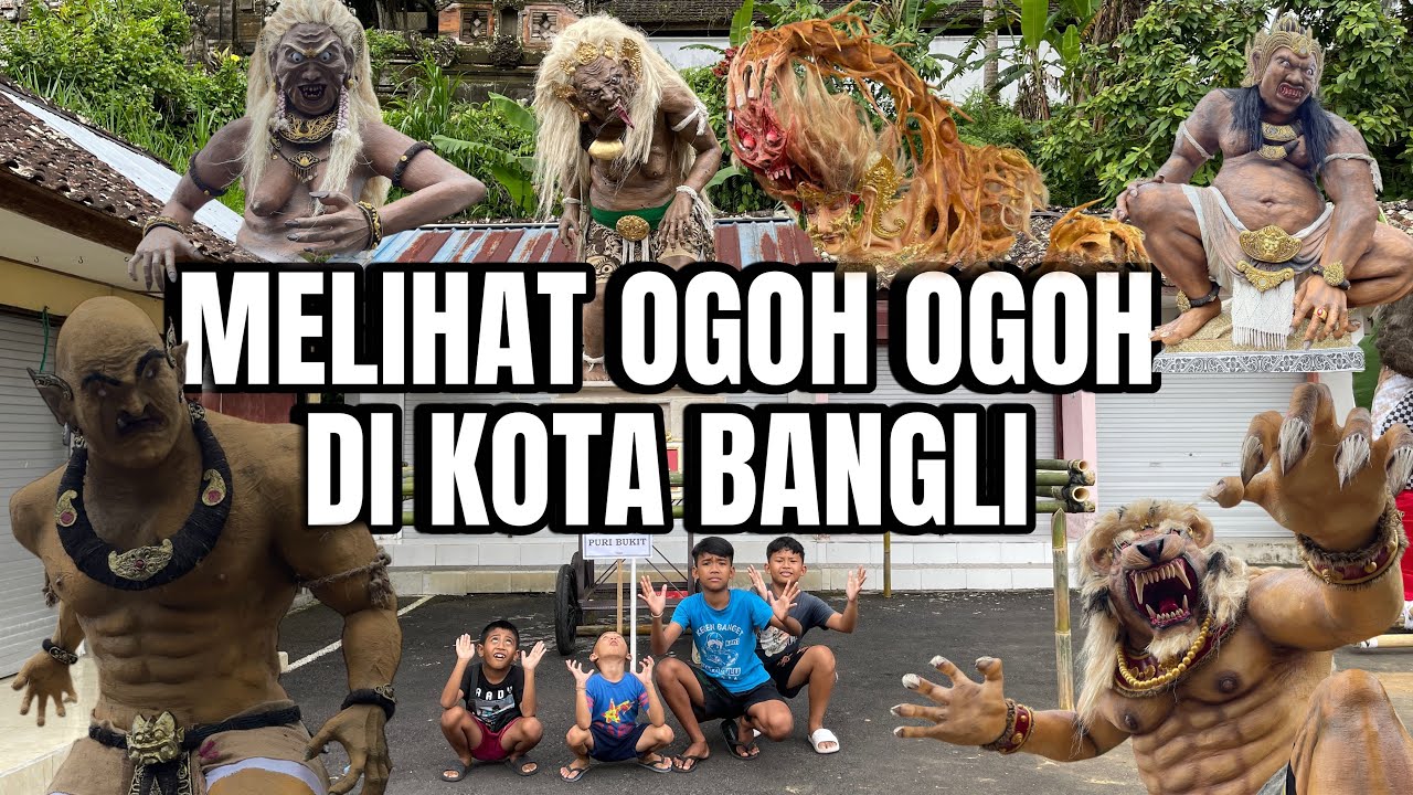 MELIHAT SEMUA OGOH OGOH DI KOTA BANGLI SERU BANGET‼️