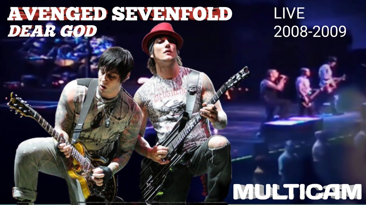 Avenged Sevenfold — Dear God (Live 2008–2009) | Tribute to The Rev Sullivan | Emotional Performance