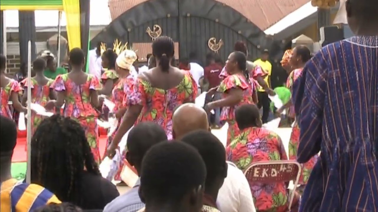2024 Anyii Durbar, Enchi, Ghana, 11-23-24, Durbar Dancers