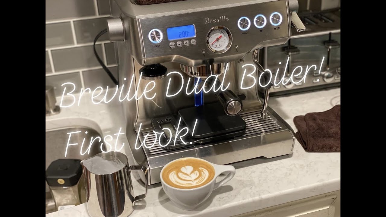 Первый взгляд на Breville Dual Boiler | Рабочий процесс | Breville Barista Express!