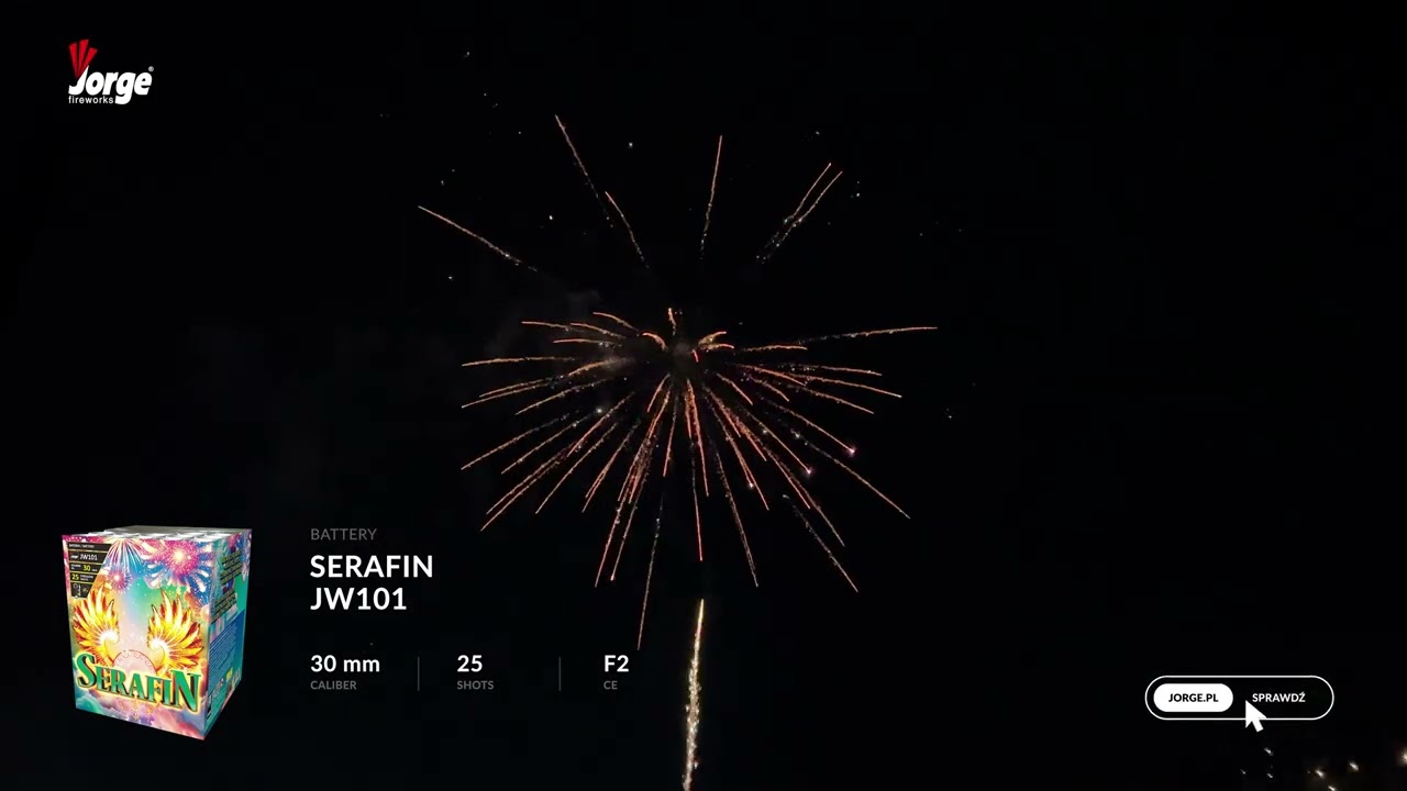 JW101 - SERAFIN - Fajerwerki JORGE! 4K