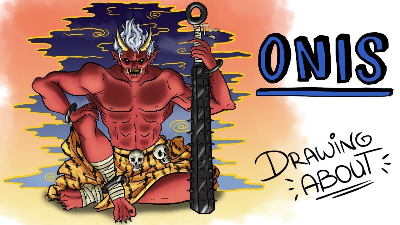 Onis. Demônios do folclore japonês 🔱 MITOLOGIA | Draw My Life Português