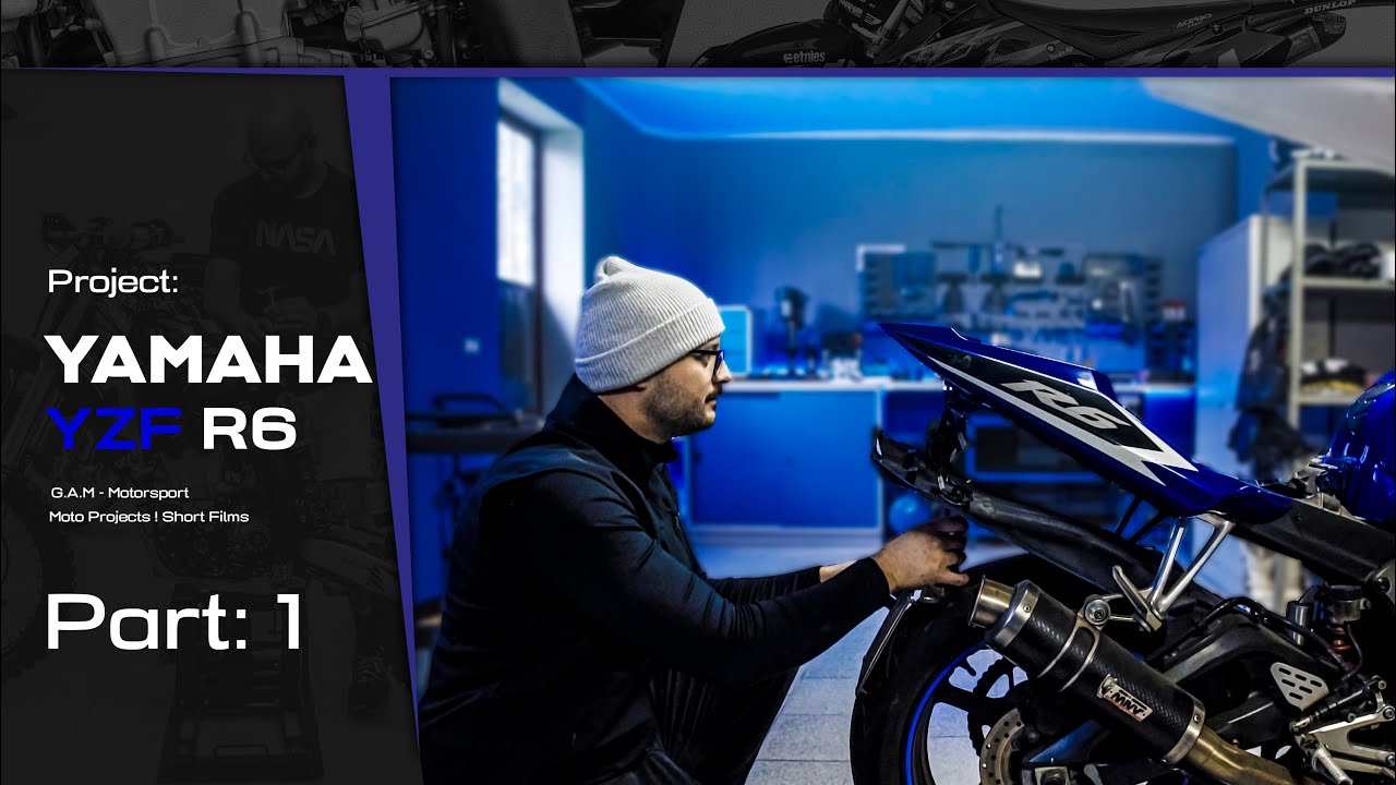 Yamaha R6 2003 | Project Part: 1 | Detail Cleaning [ENG SUBTITLES]