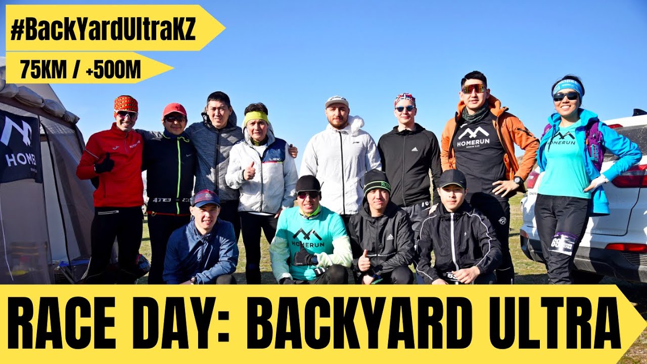 Race Day: BACKYARD ULTRA KAZAKHSTAN 2023 🏃‍♂️ 📹  | Pedro Vizuete