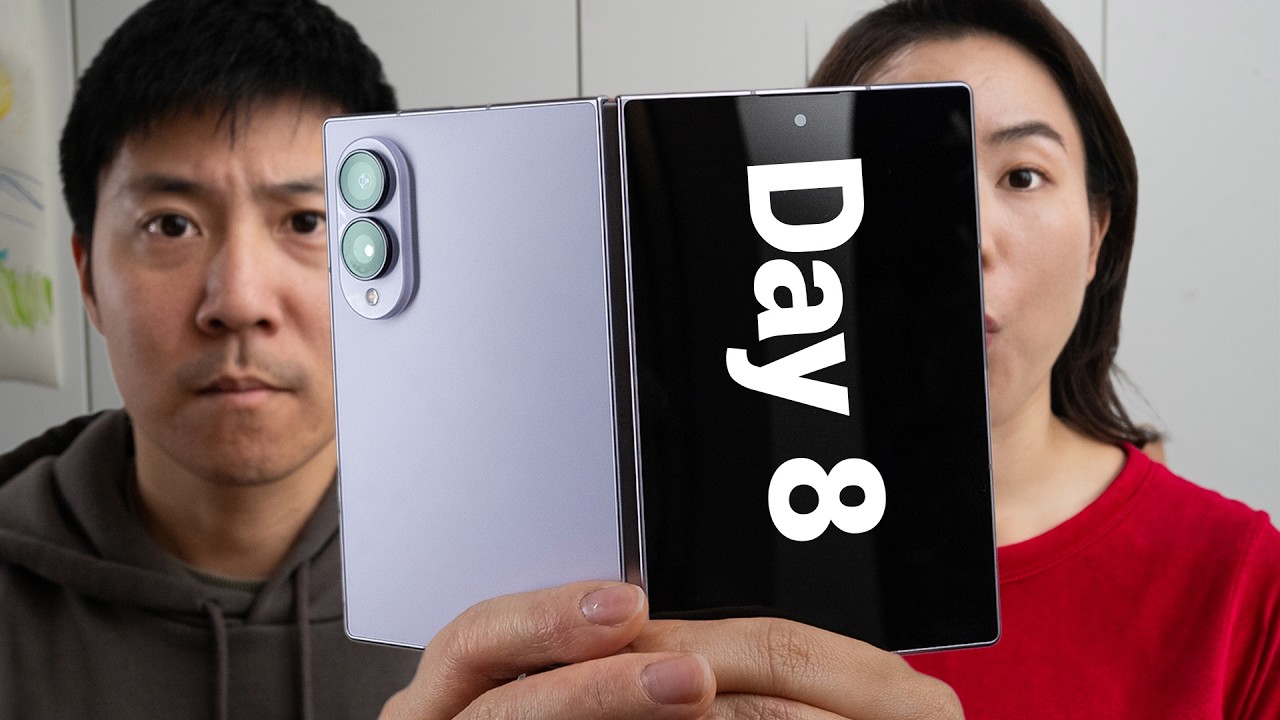 Я забрал у жены iPhone на 7 дней. Взамен дал ей Z Fold 8