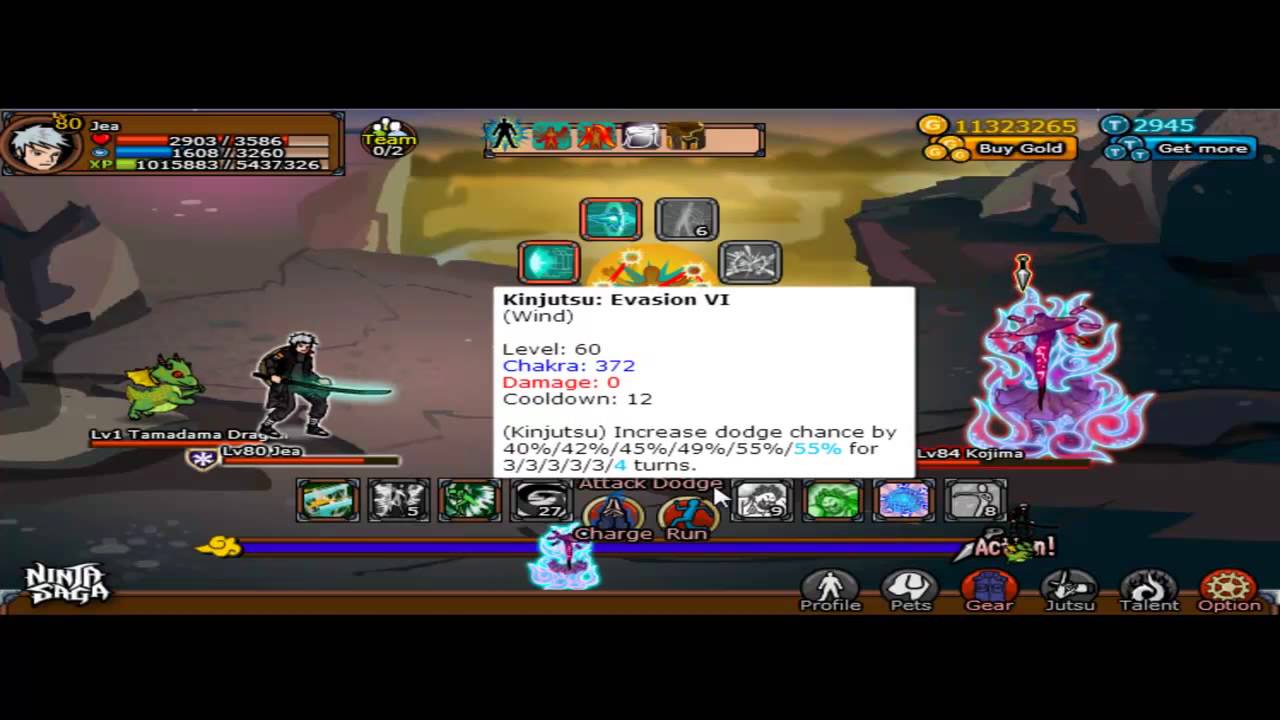 Ninja Saga Easter Event - Part 2