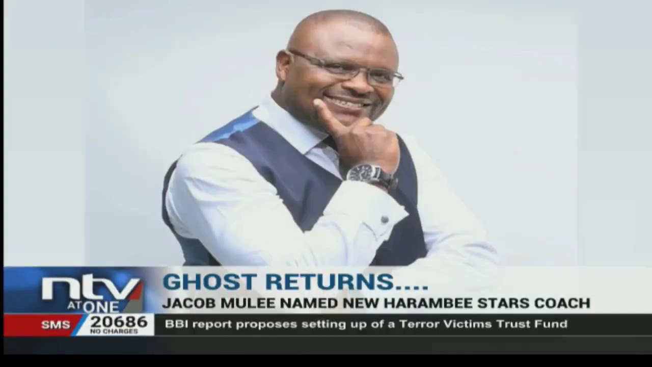 Jacob 'Ghost' Mulee named new Harambee Stars coach