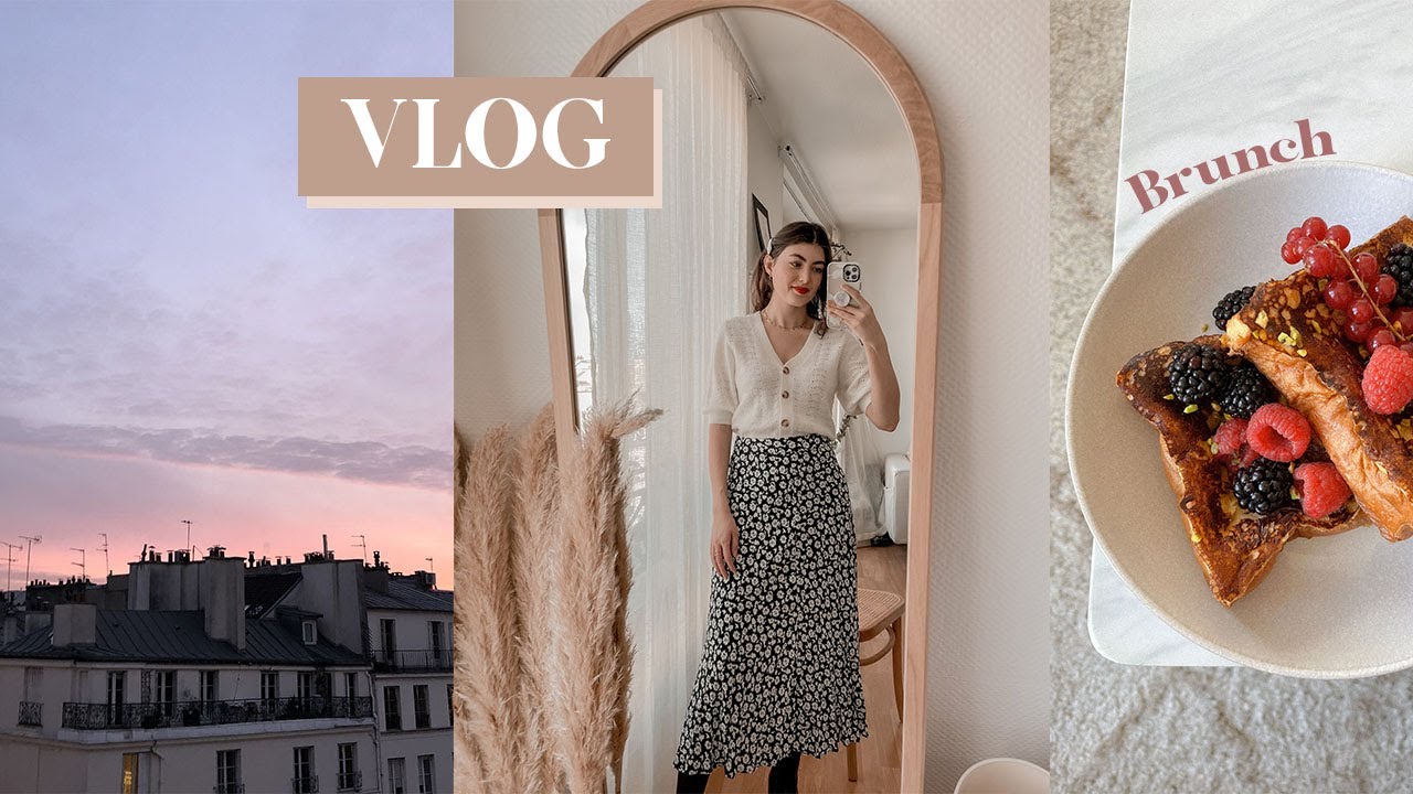 Paris Vlog : Recette Chai Latte, balade dans Paris, brunch  Kaf Kaf ✨