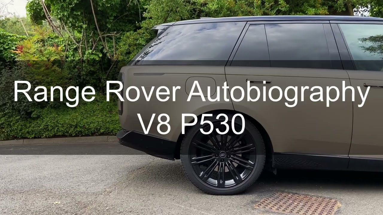 Range Rover Autobiography P530 V8 exhaust sound | Cold start | L460