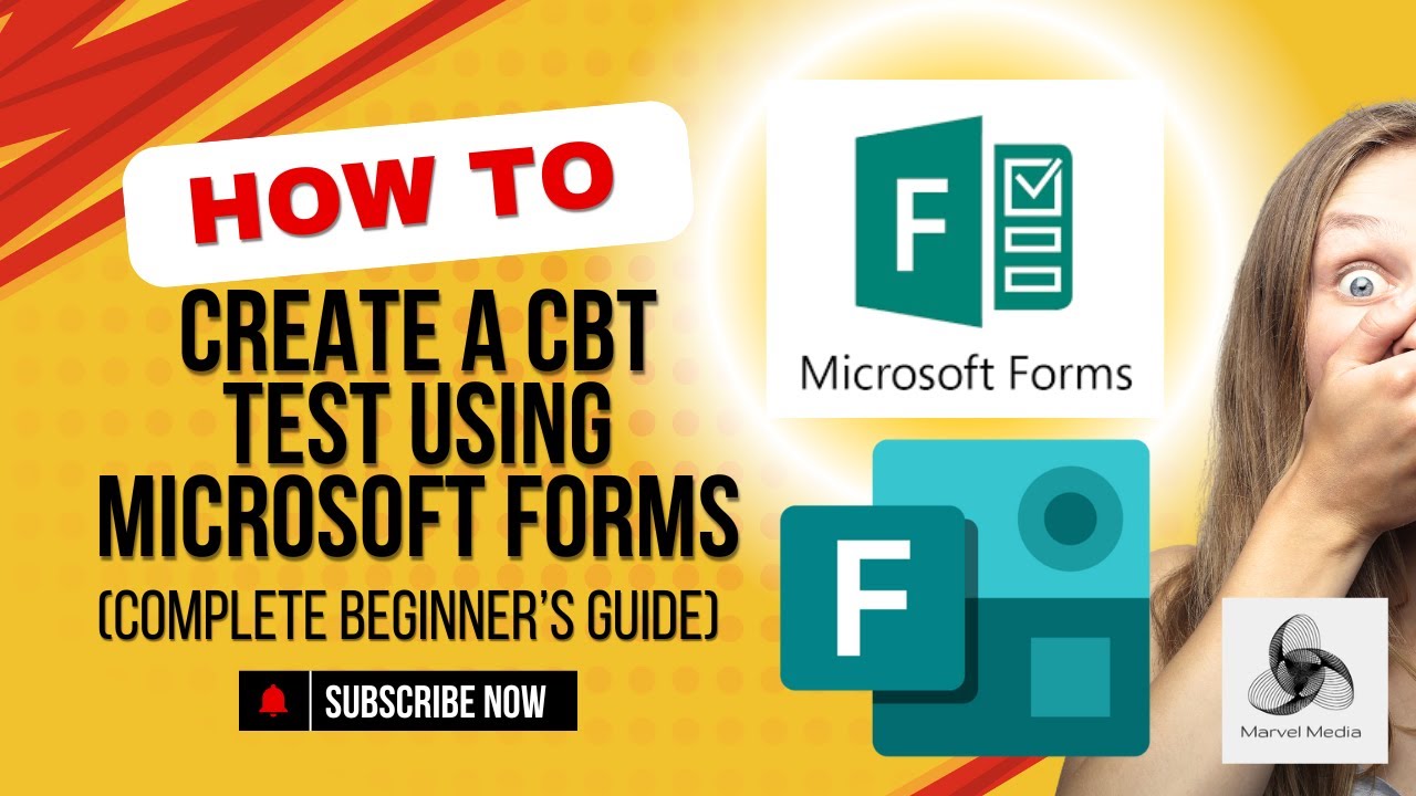 How to create a CBT test using Microsoft Forms (Complete Beginner's Guide)