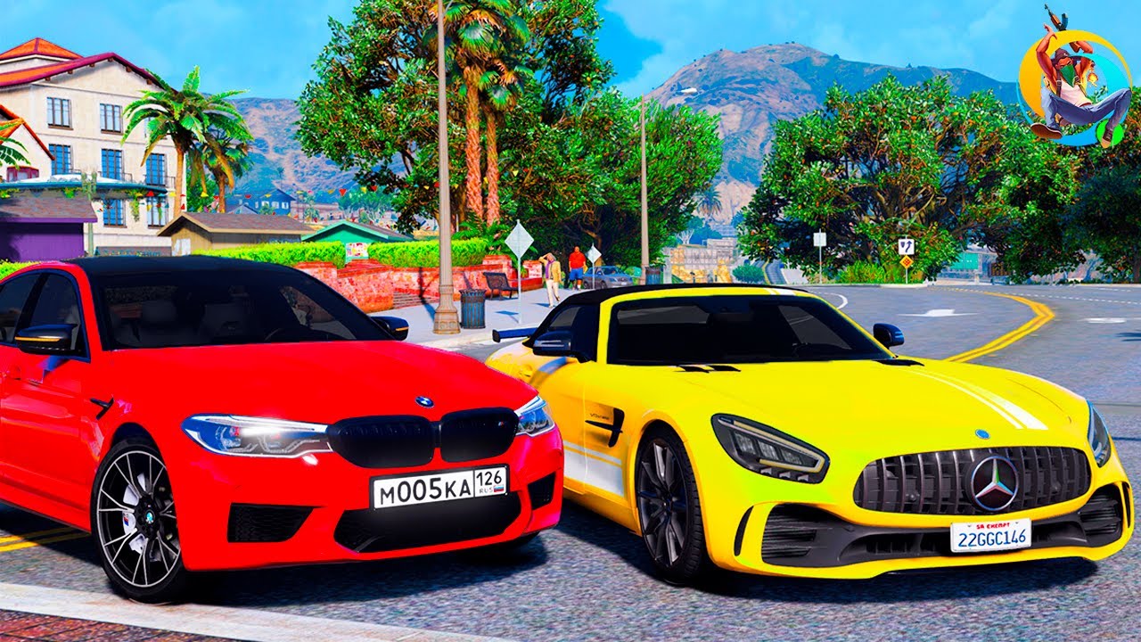 ОБНОВЛЕНИЕ НА ONLINE RP! ТЕСТ ДРАЙВ BMW M5 И MERCEDES AMG GT 63! ONLINE RP (samp) 🌊ВОТЕР