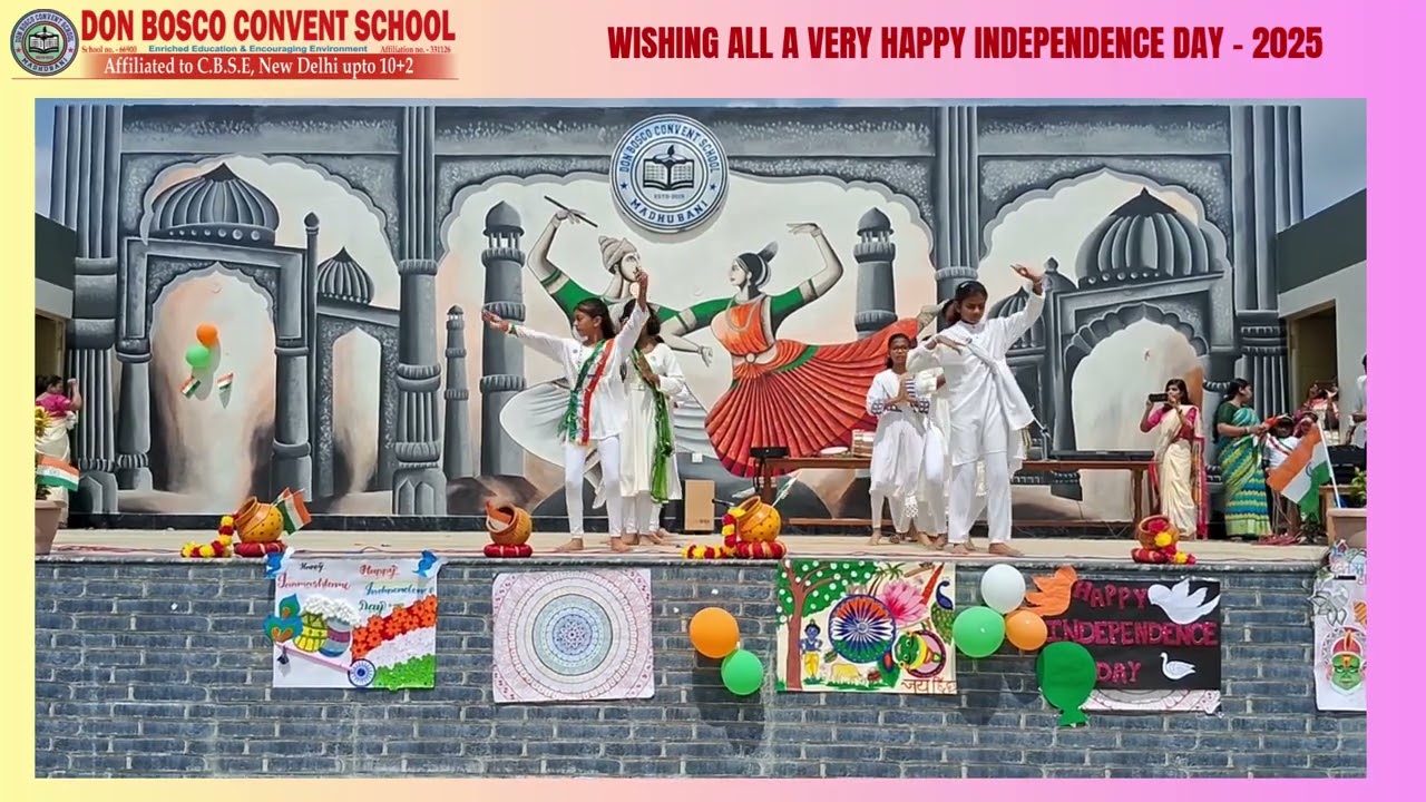 Don Bosco Convent School, Madhubani, celebrated Independence