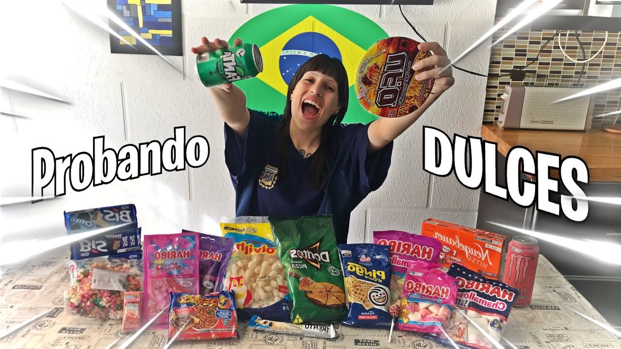 PROBANDO DULCES BRASILEROS 🇧🇷🤩 soybelucita