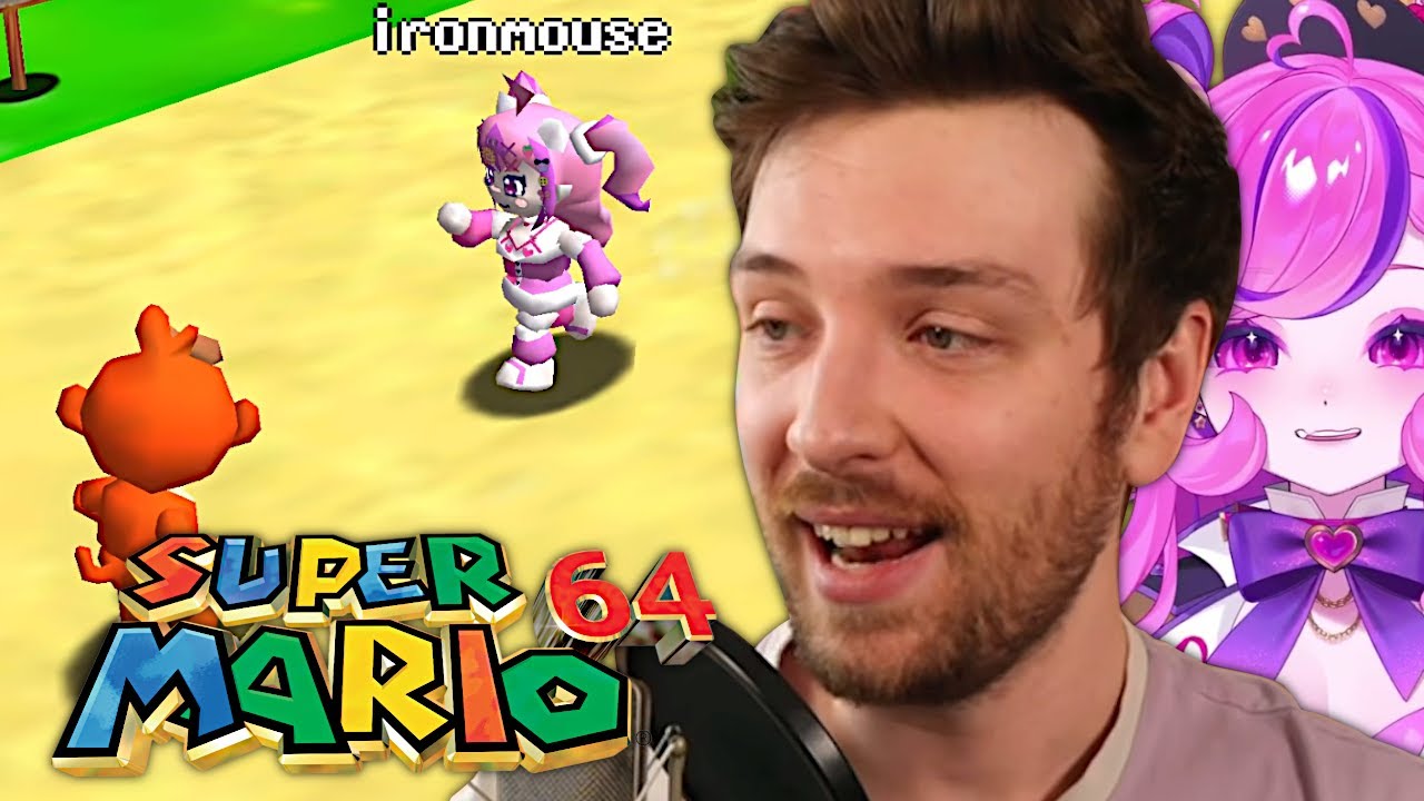 SUPER MARIO 64 WITH IRONMOUSE