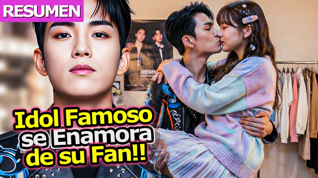 🔥Todas las chicas quieren con él, pero idol famoso se enamora de su fan, y...