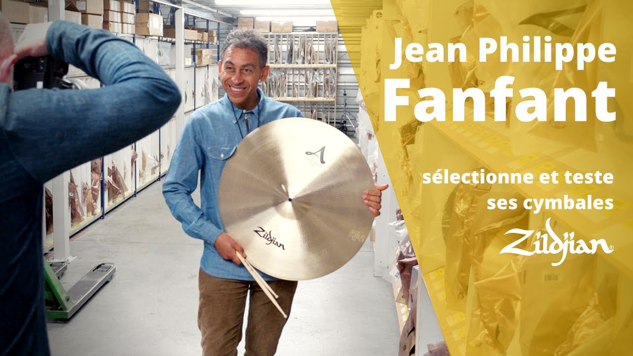 Le batteur Jean-Philippe Fanfant rejoint la Zildjian Family (vidéo de La Boite Noire)