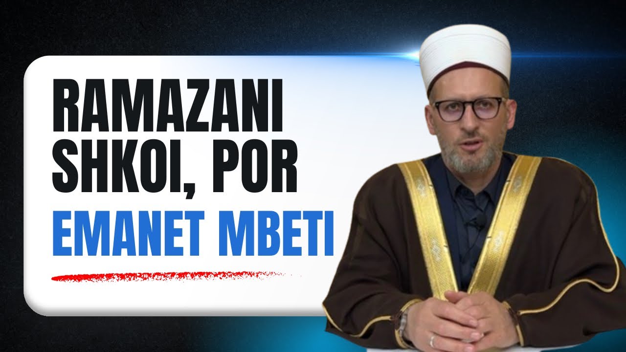 Ramazani shkoi, por emaneti mbeti Dr. Orhan Bislimaj