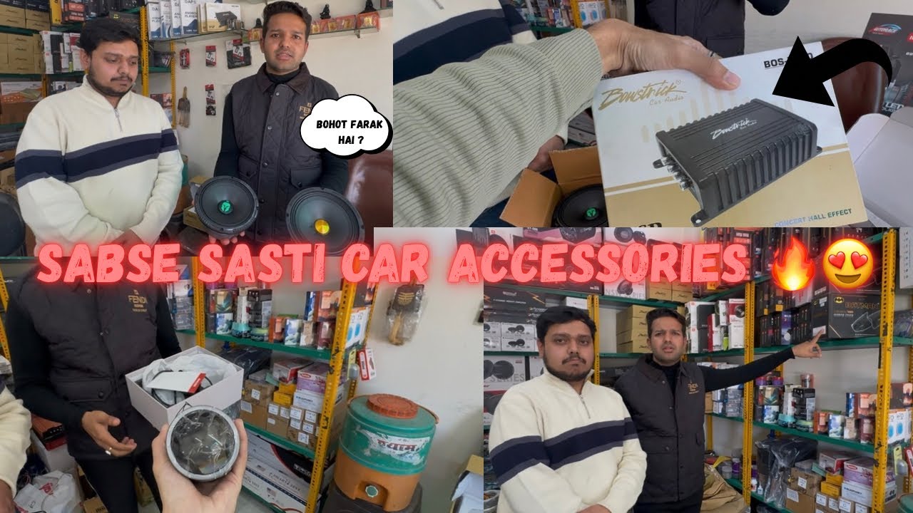इतनी सस्ती Car Accessories 🔥😱|| Hulk Audio only on ₹ 2900 mein 🔥😱|| SHREE JEE CAR ACCESSORIES 