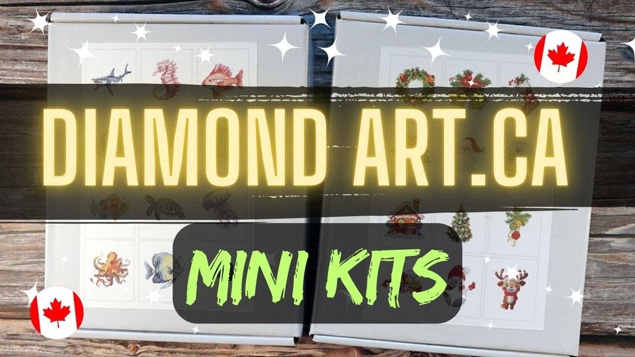DiamondArt.CA Unboxing Mini Kits!