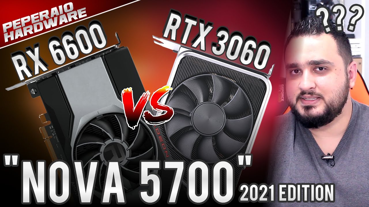 RX 6600 8GB - Não bate a RTX 3060, mas cobra o mesmo... Pouca evolução e o mercado segue estagnado