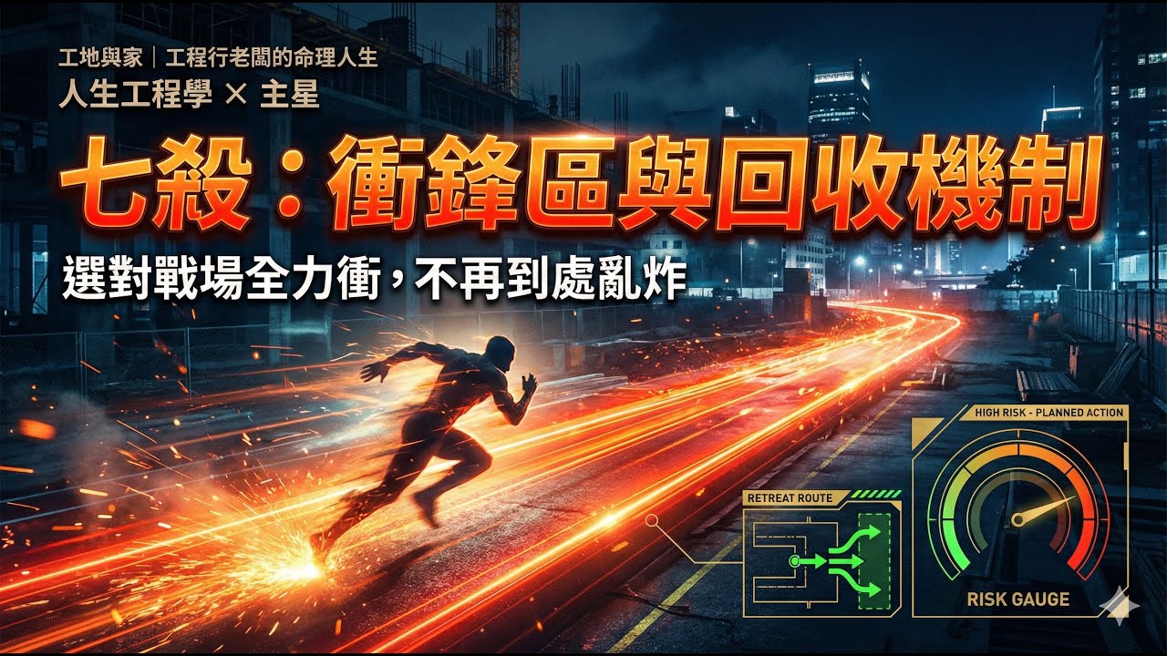 主星七殺：敢衝的人，也要學會怎麼收