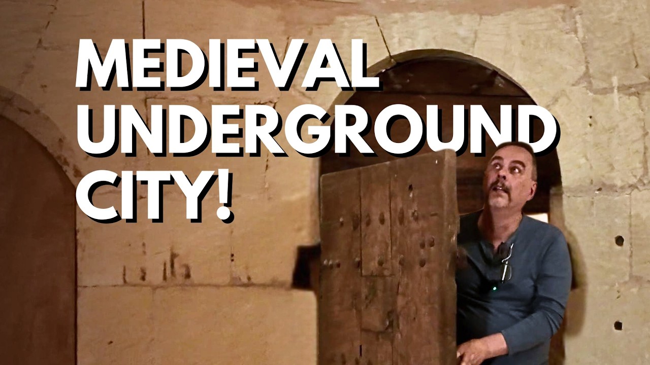 We Found a Secret Fortress Below the Castle! - Inside Château de Brézé