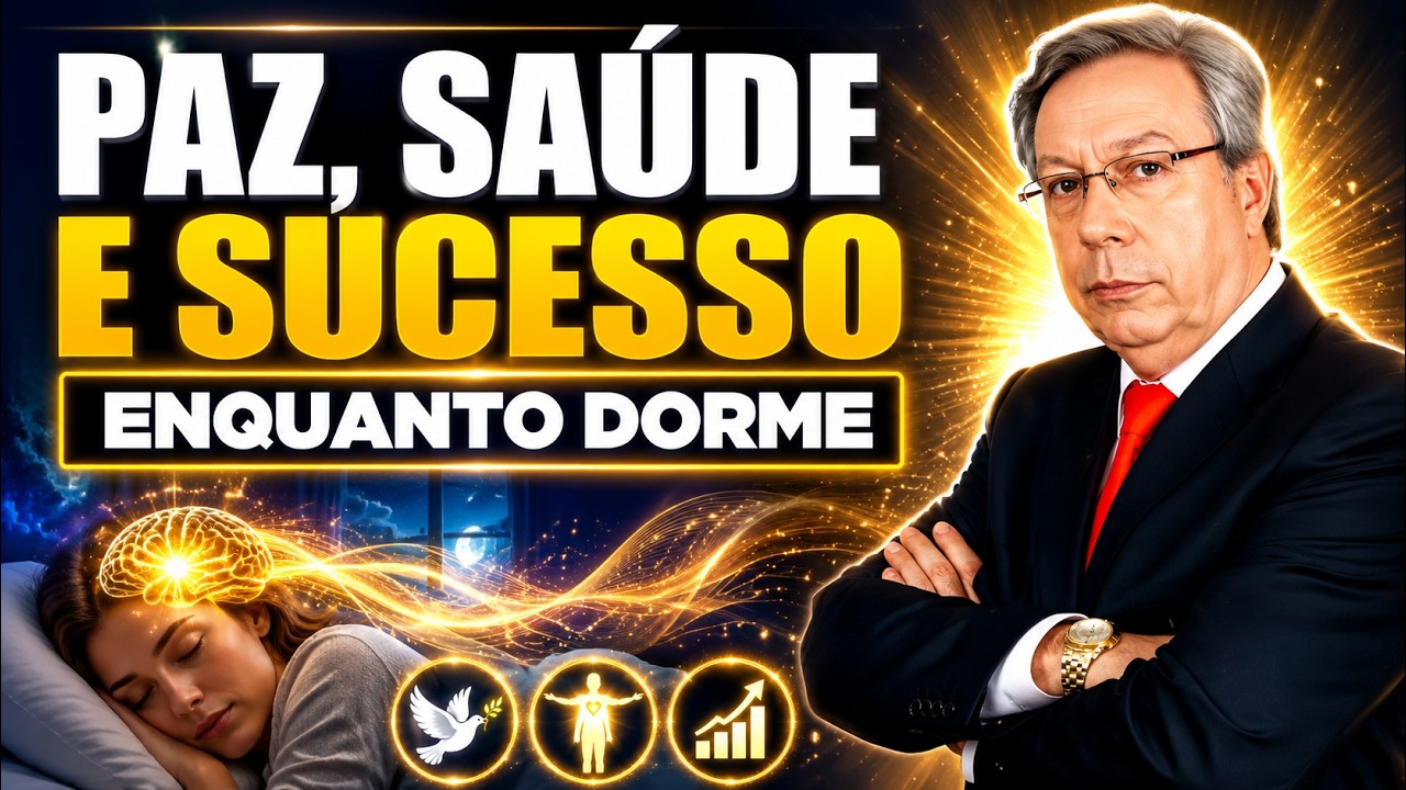 ✨Hélio Couto Para Ouvir Dormindo 🎧 Reprogramação Mental para Atrair PAZ, SUCESSO PESSOAL e SAÚDE 💪