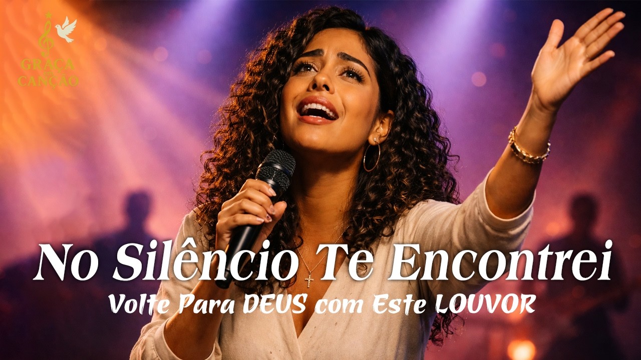 NO SILÊNCIO TE ENCONTREI – Inspirada Gabriela Rocha – Esperança, Recomeço e Paz no Senhor – louvor
